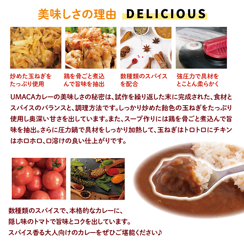 美味しさの理由 DELICIOUS